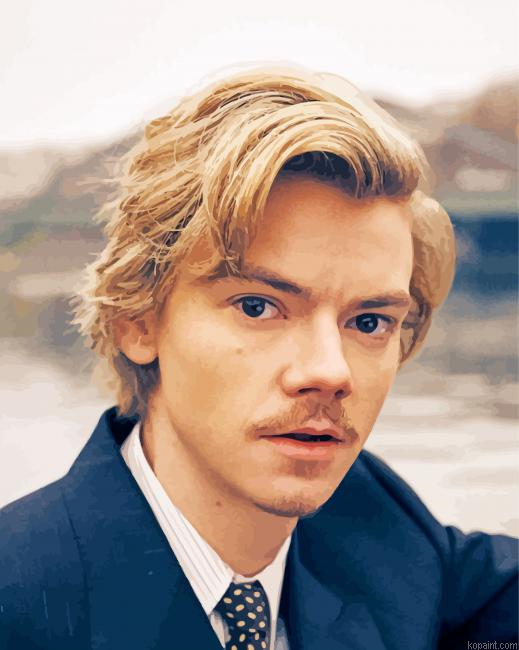 Thomas Brodie Sangster Actor Paint By Numbers