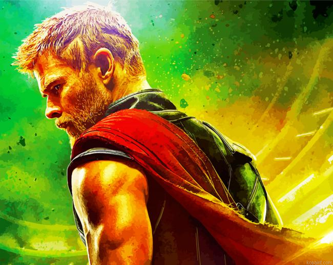 Thor Hero Painting By Numberss.png