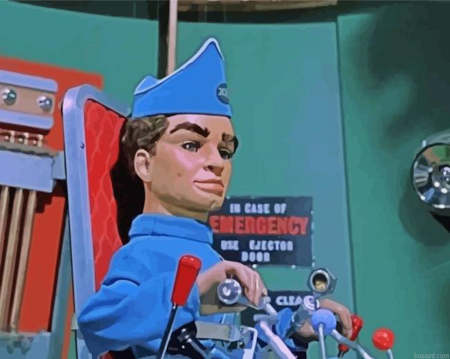 Thunderbirds Cartoon Painting By Numberss.png
