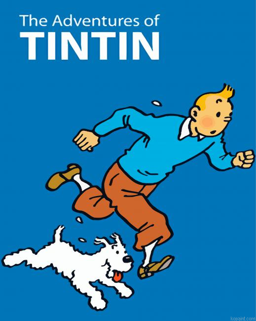 Tin Tin Poster Painting By Numberss.png
