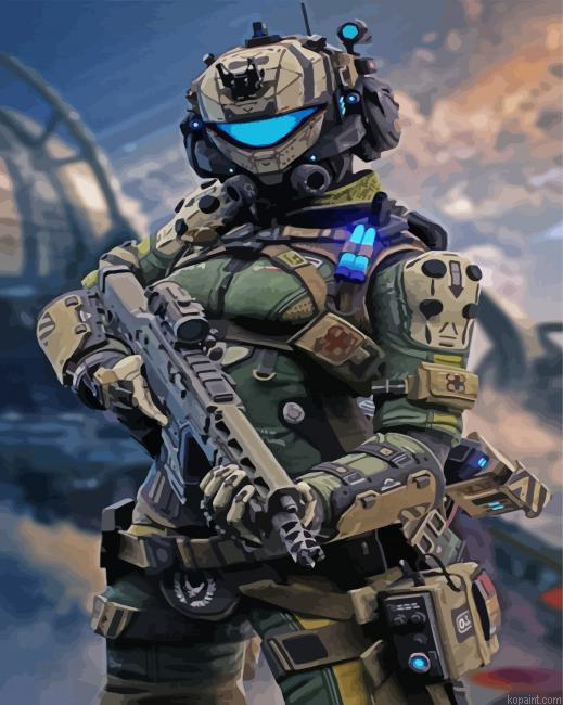 Titanfall Art Painting By Numberss.png