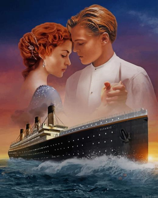 Titanic Jack And Rose New Painting By Numberss.png