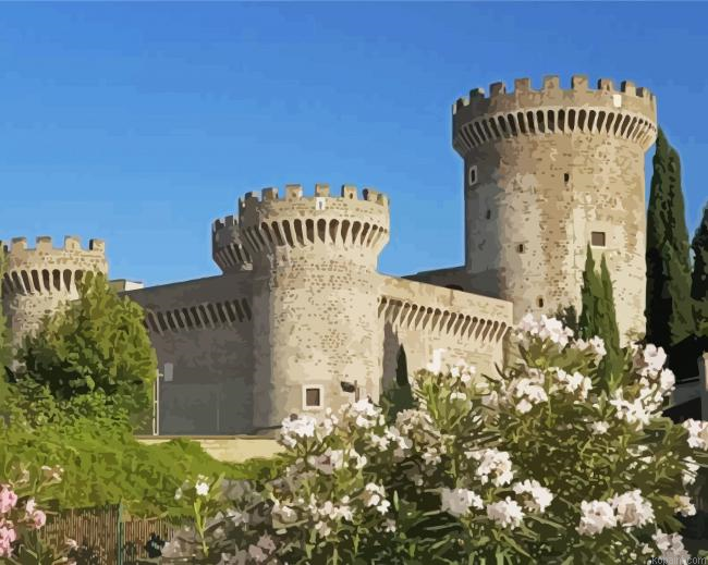 Tivoli Castle ljubljana Paint By Numbers