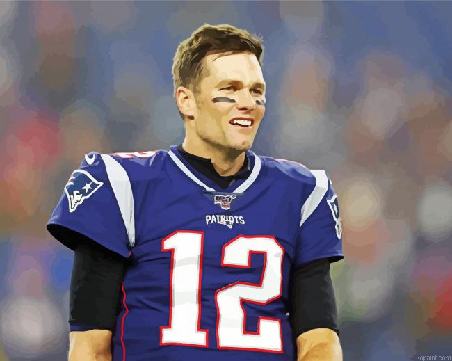 Tom Brady Nfl Painting By Numberss.png