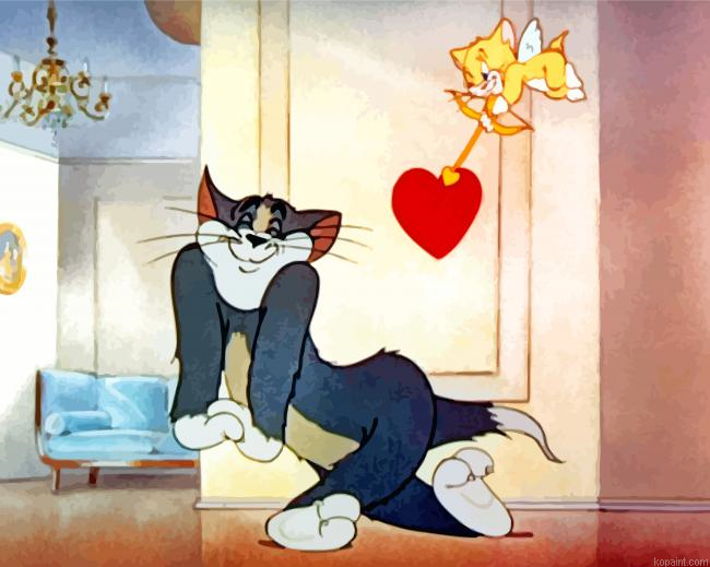 Tom In Love Painting By Numberss.png