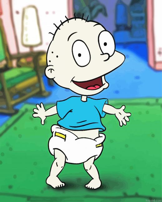 Tommy Pickles Rugrats Painting By Numberss.png
