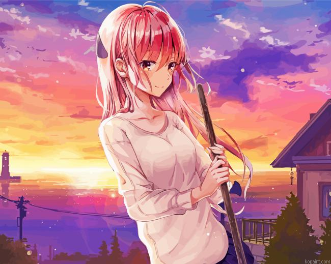 Tonikaku Kawaii Painting By Numberss.png