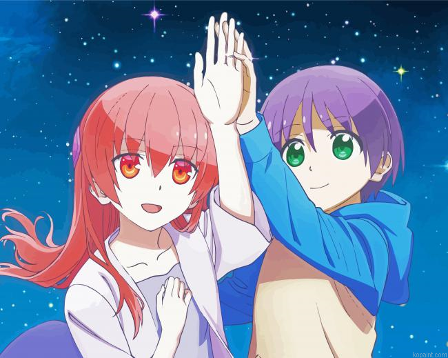 Tonikawa Fly Me To The Moon Anime Painting By Numberss.png