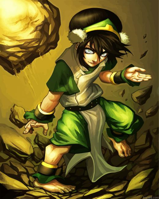 Toph Avatar Animation Paint By Numbers.png