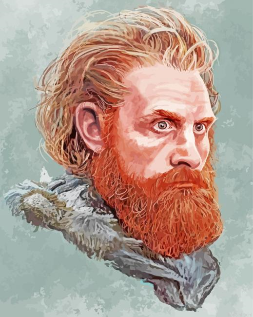 Tormund Head Painting By Numberss.png