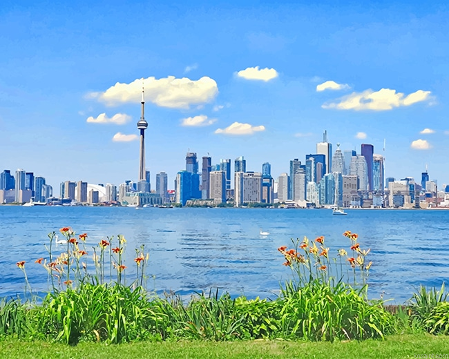 Toronto Islands Canada New Painting By Numberss.png