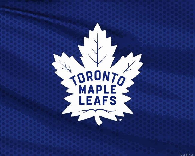 Toronto Maple Leafs Logo Painting By Numberss.png