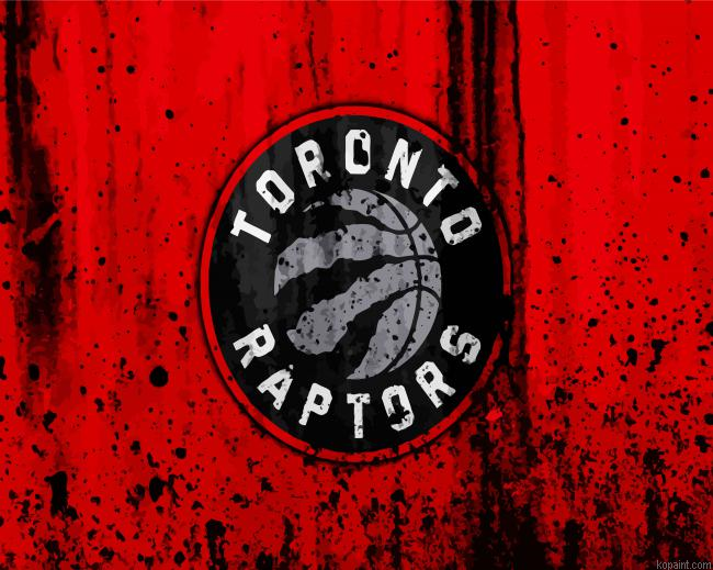 Toronto Raptors Logo Painting By Numberss.png