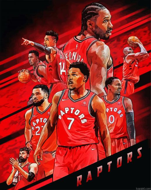 Toronto Raptors Players Painting By Numberss.png