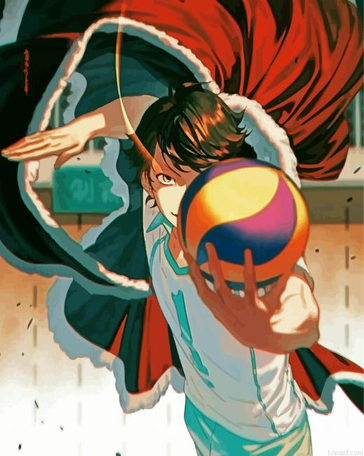Toru Oikawa Haikyuu Anime Painting By Numberss.png