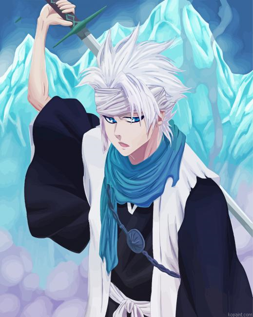 Toshiro Bleach Painting By Numberss.png