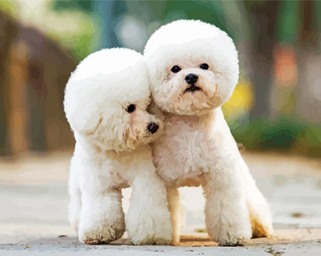 Toy Poodle Puppies Painting By Numberss.png