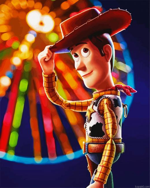 Toy Story Sheriff Woody Painting By Numberss.png