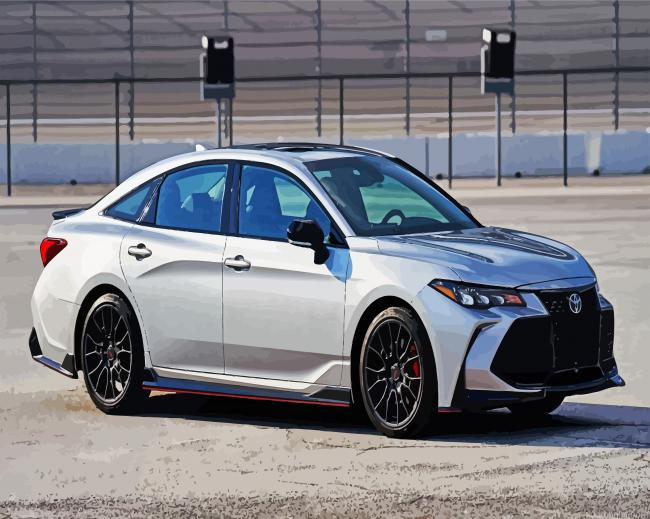 Toyota Avalon Car Painting By Numberss.png
