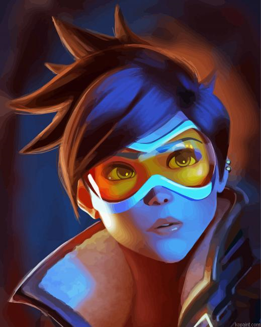 Tracer Warrior Paint By Numbers