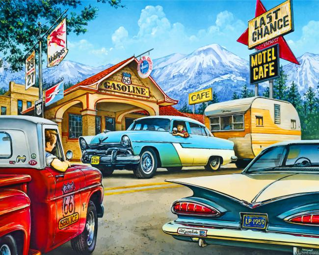 Traffic Jam Cars Painting By Numberss.png