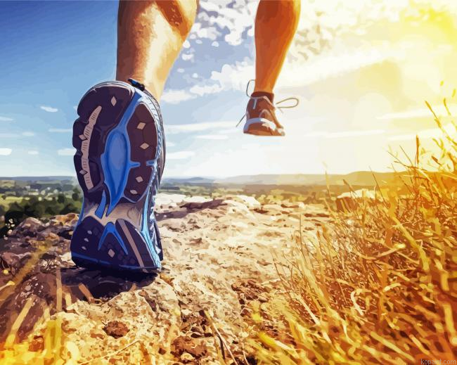 Trail Running Steps Painting By Numberss.png