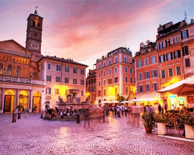 Trastevere Painting By Numberss.png