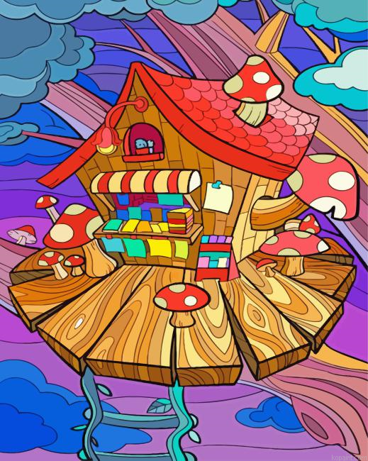 Treehouse Painting By Numberss.png