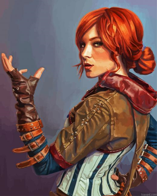 Triss Merigold Paint By Numbers