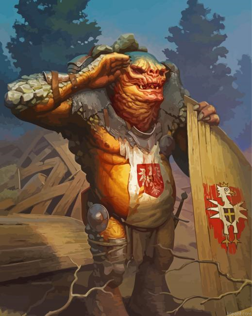 Troll The Witcher Painting By Numberss.png
