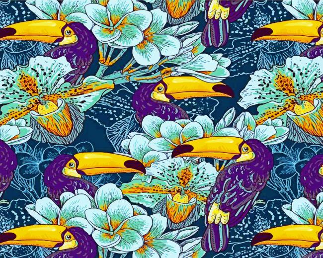 Tropical Toucans Painting By Numberss.png