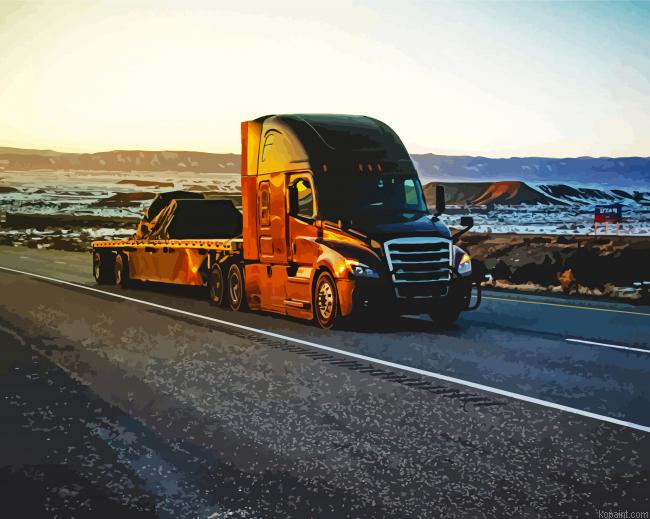 Truck In Desert Painting By Numberss.png