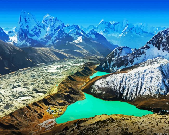 Tsomgo Chho Himalayas Painting By Numberss.png