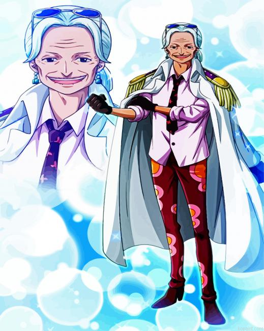 Tsuru One Piece Anime Painting By Numberss.png