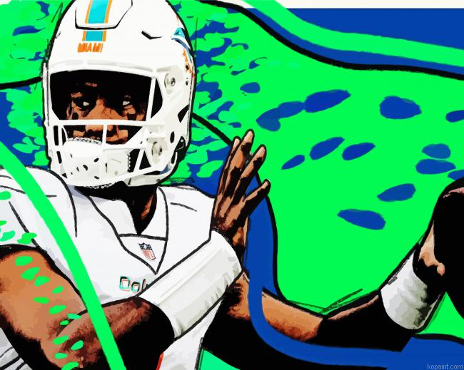 Tua Tagovailoa Art Painting By Numberss.png