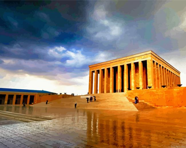 Turkey Anitkabir Monument Painting By Numberss.png