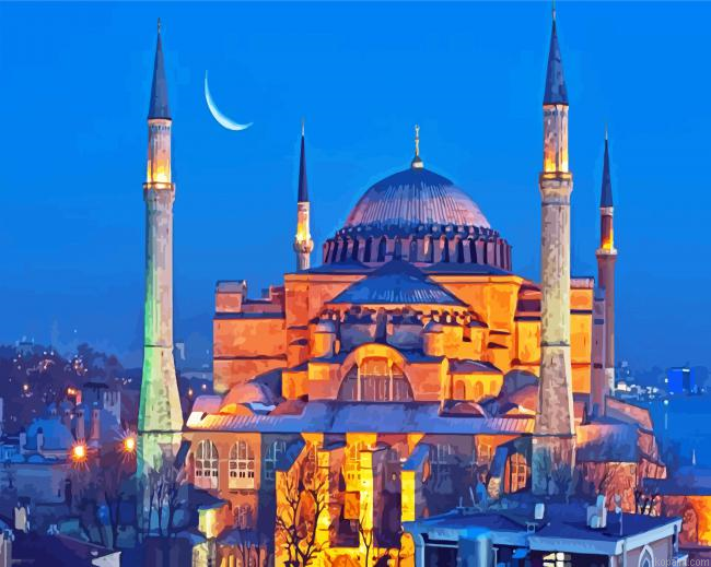 Turkey Hagia Sophia Painting By Numberss.png