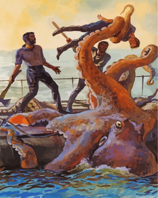 Twenty Thousand Leagues Under The Sea Painting By Numberss.png