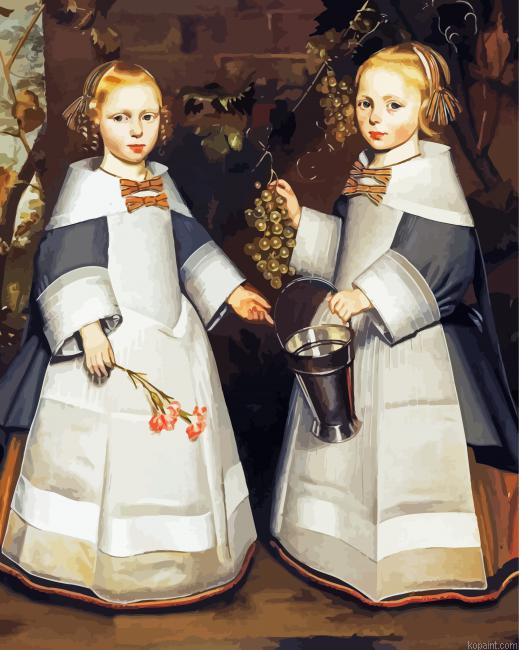 Twin Girls Painting By Numberss.png