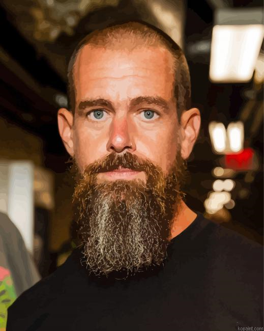 Twitter Ceo Dorsey Paint By Numbers