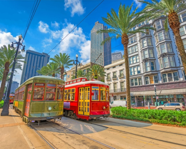 Two Trams In New Orleans Painting By Numberss.png