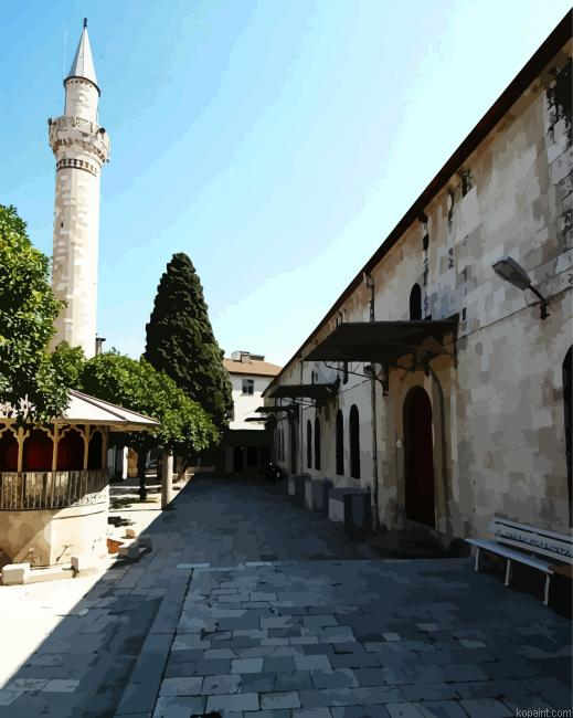 Ulu Mosque Antakya Painting By Numberss.png