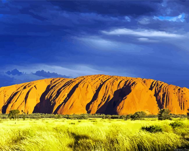 Uluru Ayers Rock Painting By Numberss.png