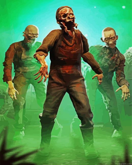 Undead Zombies Paint By Numbers.png