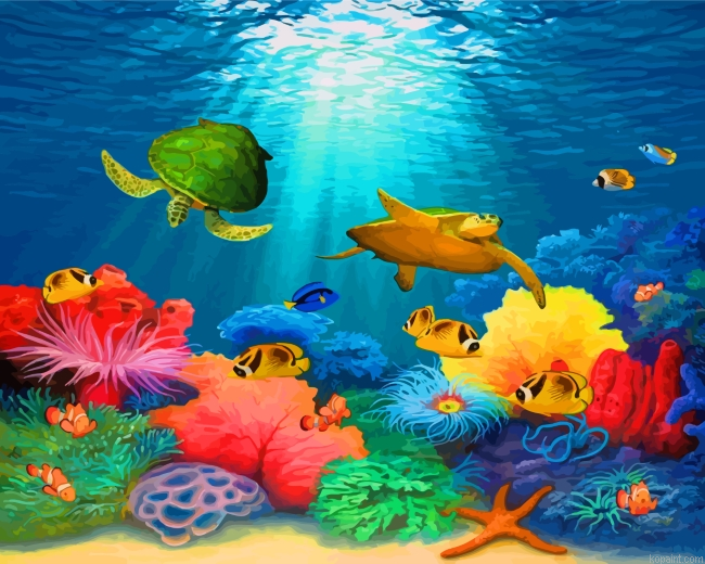 Under Ocean Painting By Numberss.png