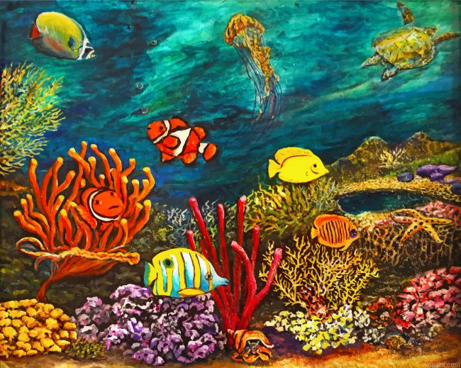 Under Sea Painting By Numberss.png