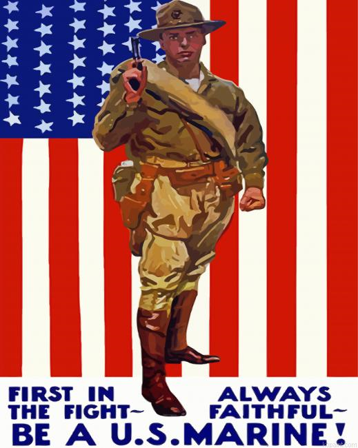 United States Marine Painting By Numberss.png