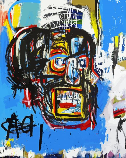 Untitled By Jean Michel Basquiat Painting By Numberss.png