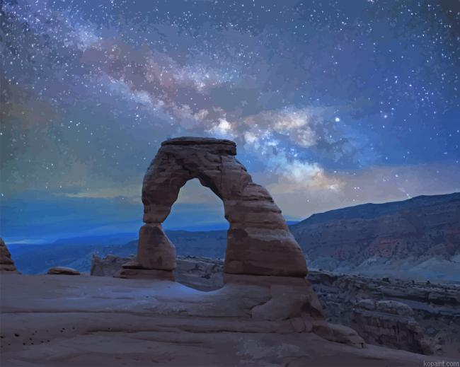 Utah Arch Painting By Numberss.png