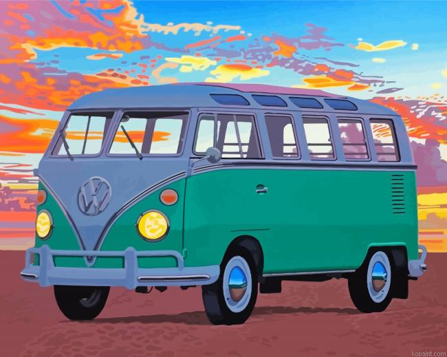 Vw Camper Van Painting By Numberss.png